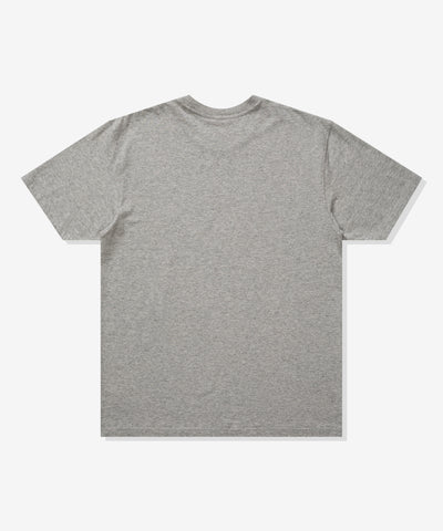 UNDEFEATED SU25 STENCIL S/S TEE-HEATHER-GREY