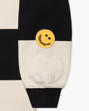FA26 UNDEFEATED STRIPED L/S RUGBY - BLACK