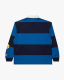 FA26 UNDEFEATED STRIPED L/S RUGBY - BLUE