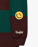 FA26 UNDEFEATED STRIPED L/S RUGBY - BROWN