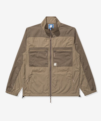 UNDEFEATED TONAL COLORBLOCK JACKET TAUPE