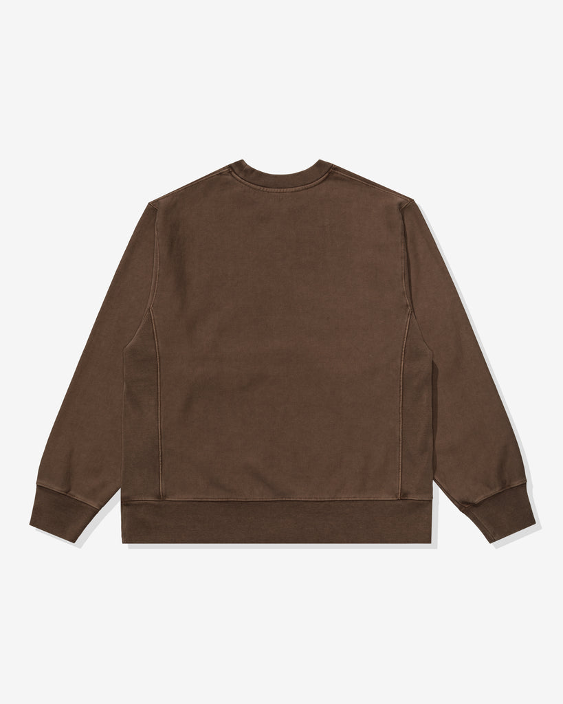 UNDEFEATED TRACK CREWNECK - CHOCOLATE