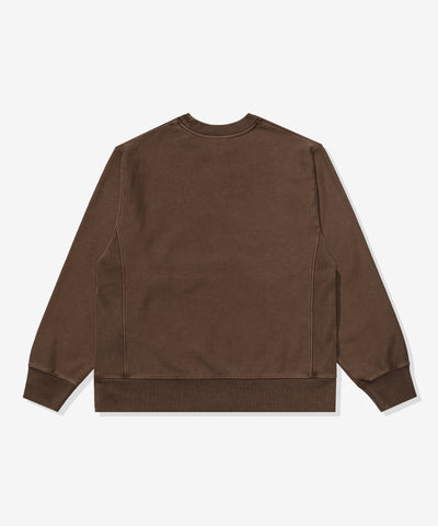 UNDEFEATED HO25 TRACK CREWNECK - CHOCOLATE
