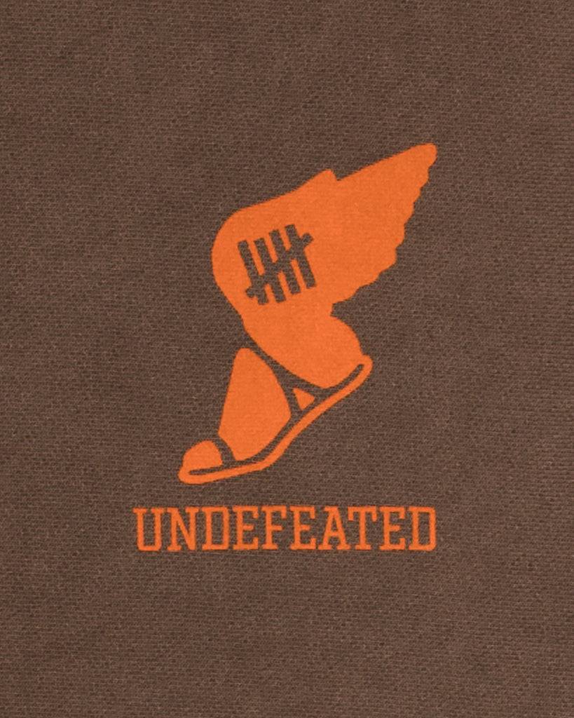 UNDEFEATED TRACK CREWNECK - CHOCOLATE