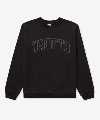 UNDEFEATED UNIVERSITY CREWNECK BLACK