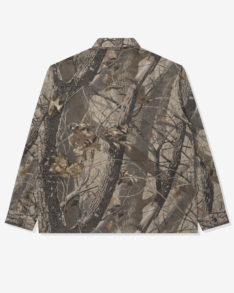 FA26 UNDEFEATED WASHED L/S WORKSHIRT - HARDWOODS
