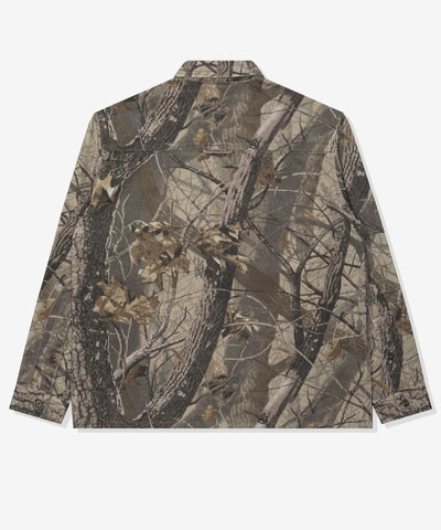 FA26 UNDEFEATED WASHED L/S WORKSHIRT - HARDWOODS