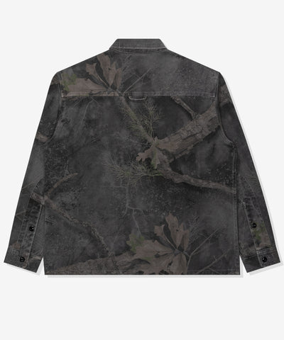 FA26 UNDEFEATED WASHED L/S WORKSHIRT - MIDNIGHT