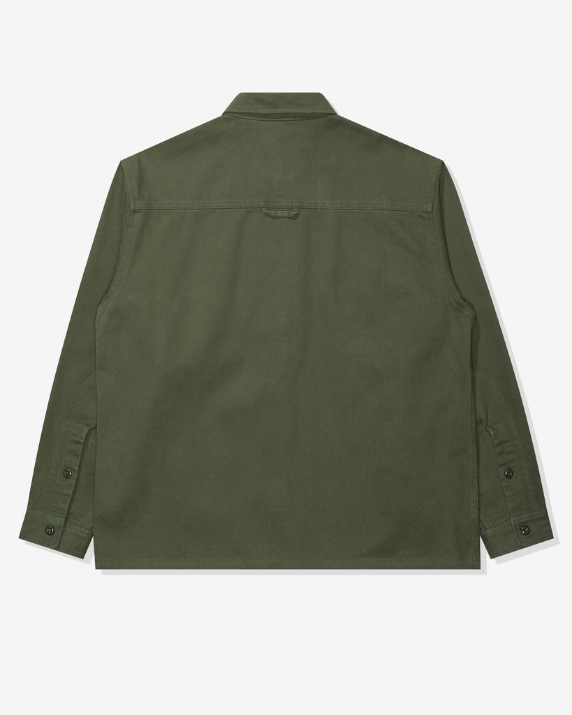 FA26 UNDEFEATED WASHED L/S WORKSHIRT - OLIVE