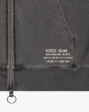 FA26 UNDEFEATED WASHED ZIP HOOD - BLACK
