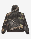FA26 UNDEFEATED WASHED ZIP HOOD - MIDNIGHT