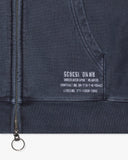 FA26 UNDEFEATED WASHED ZIP HOOD - NAVY
