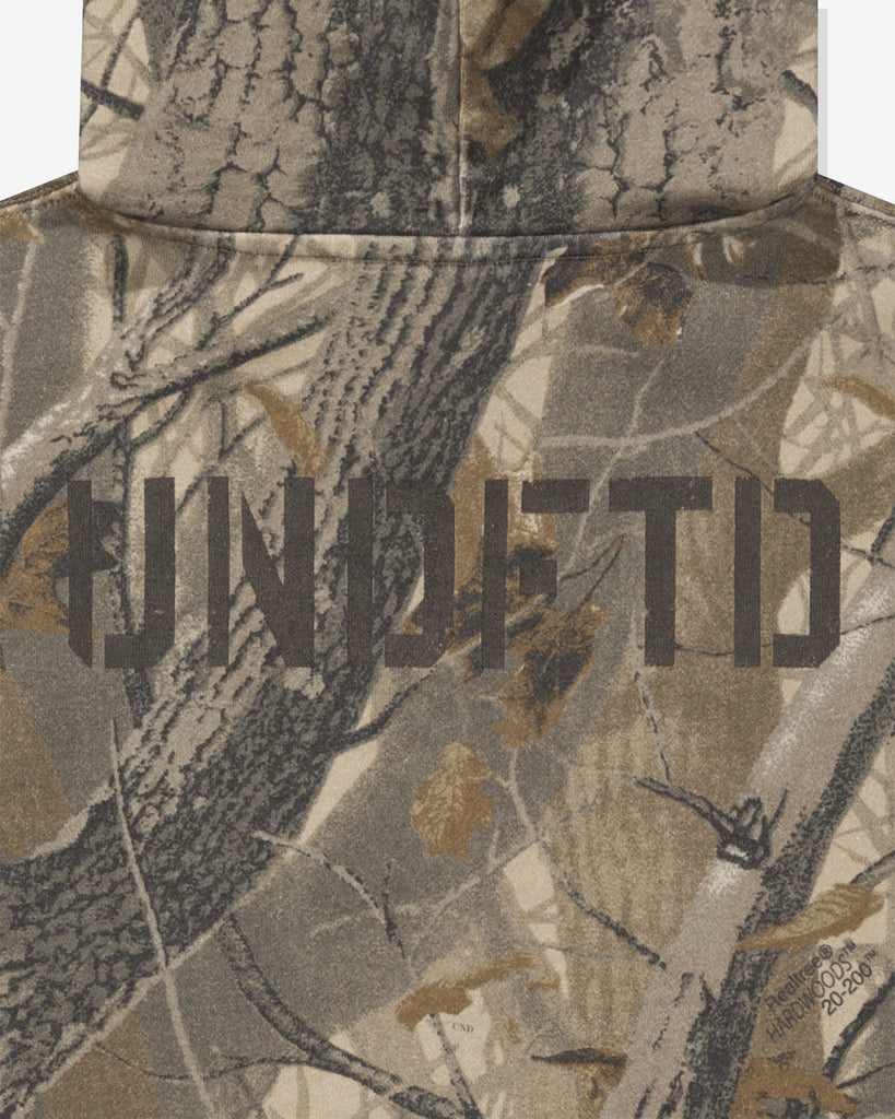 FA26 UNDEFEATED WASHED ZIP HOOD - HARDWOODS