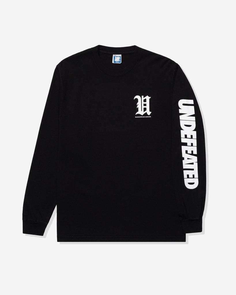 UNDEFEATED FA24 BIG LOCKUP L/S TEE