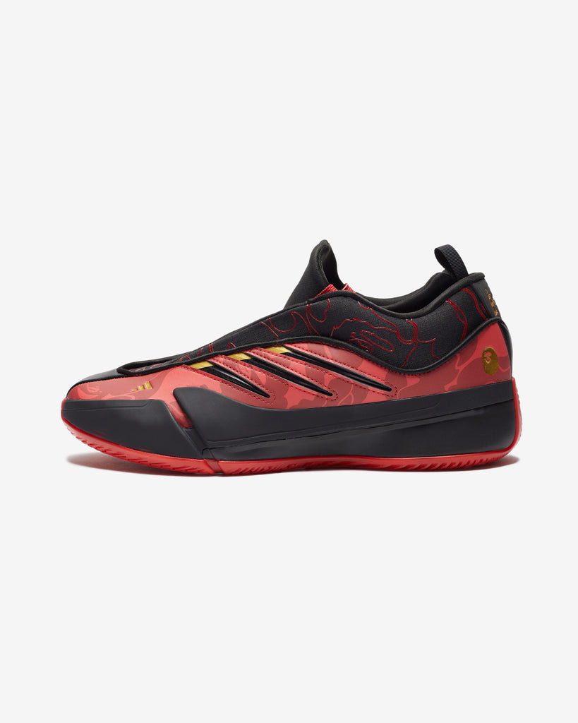ADIDAS X BAPE DAME 9 - BLACK/RED