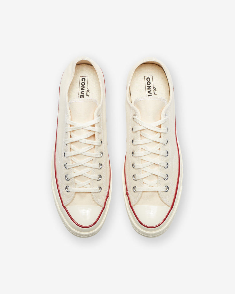 CONVERSE CHUCK 70 OX - PARCHMENT/GARNET/EGRET