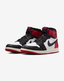 AIR JORDAN 1 RETRO HIGH OG "BLACK TOE" WHITE/BLACK-VARSITY RED-SAIL