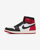 AIR JORDAN 1 RETRO HIGH OG "BLACK TOE" WHITE/BLACK-VARSITY RED-SAIL