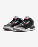 JORDAN AJ 3 RETRO - BLACK CEMENT