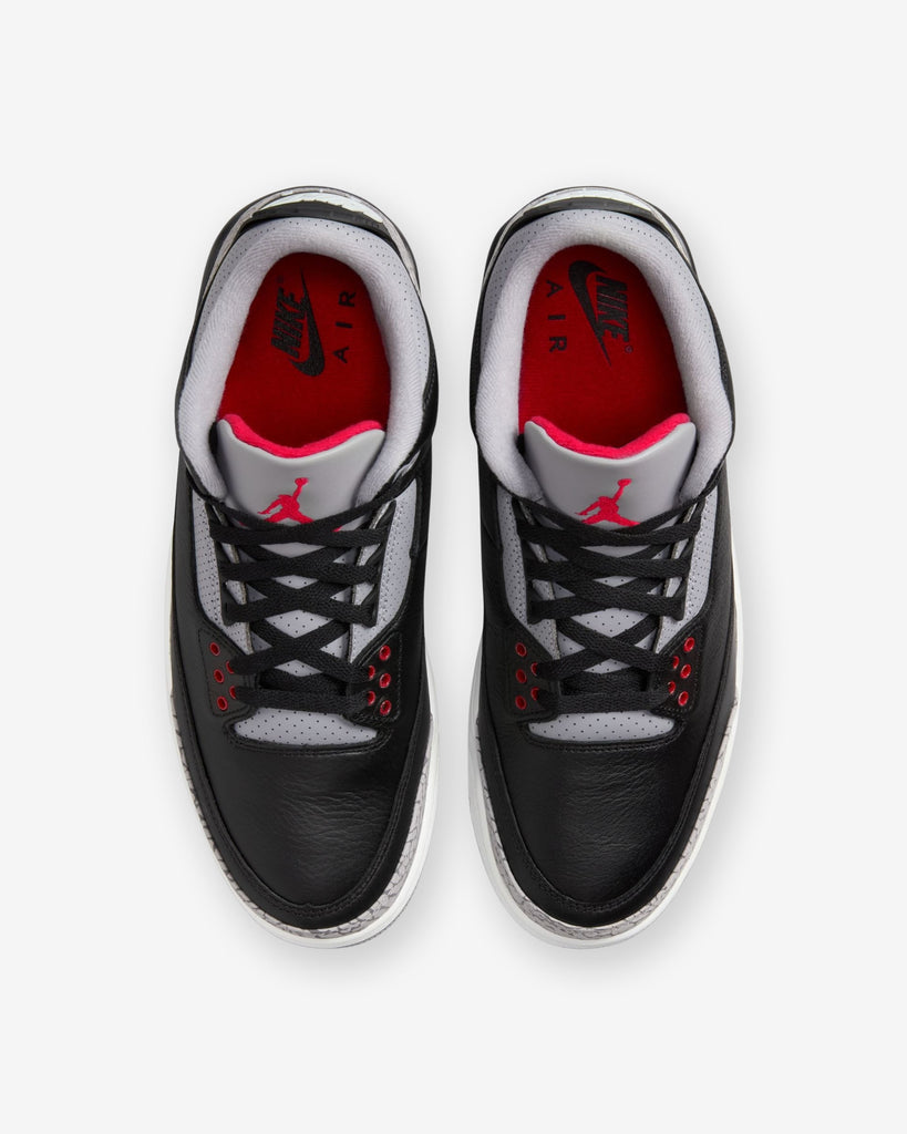 JORDAN AJ 3 RETRO - BLACK CEMENT