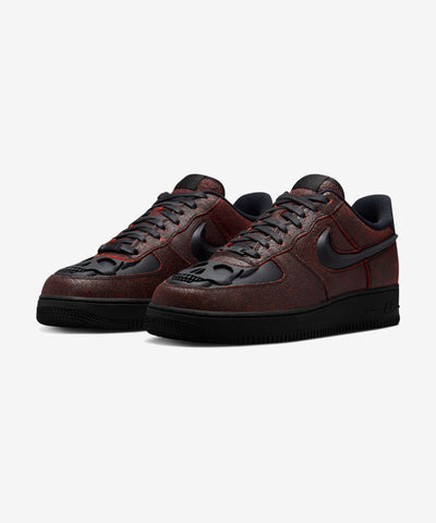NIKE AIR FORCE 1 RETRO 'HALLOWEEN' - CRIMSON & BLACK