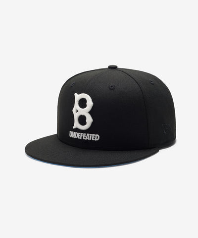 UNDEFEATED X NE X DODGERS BROOKLYN FITTED - BLACK