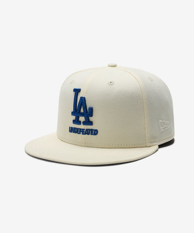 UNDEFEATED X NE X DODGERS BROOKLYN FITTED - CHROME