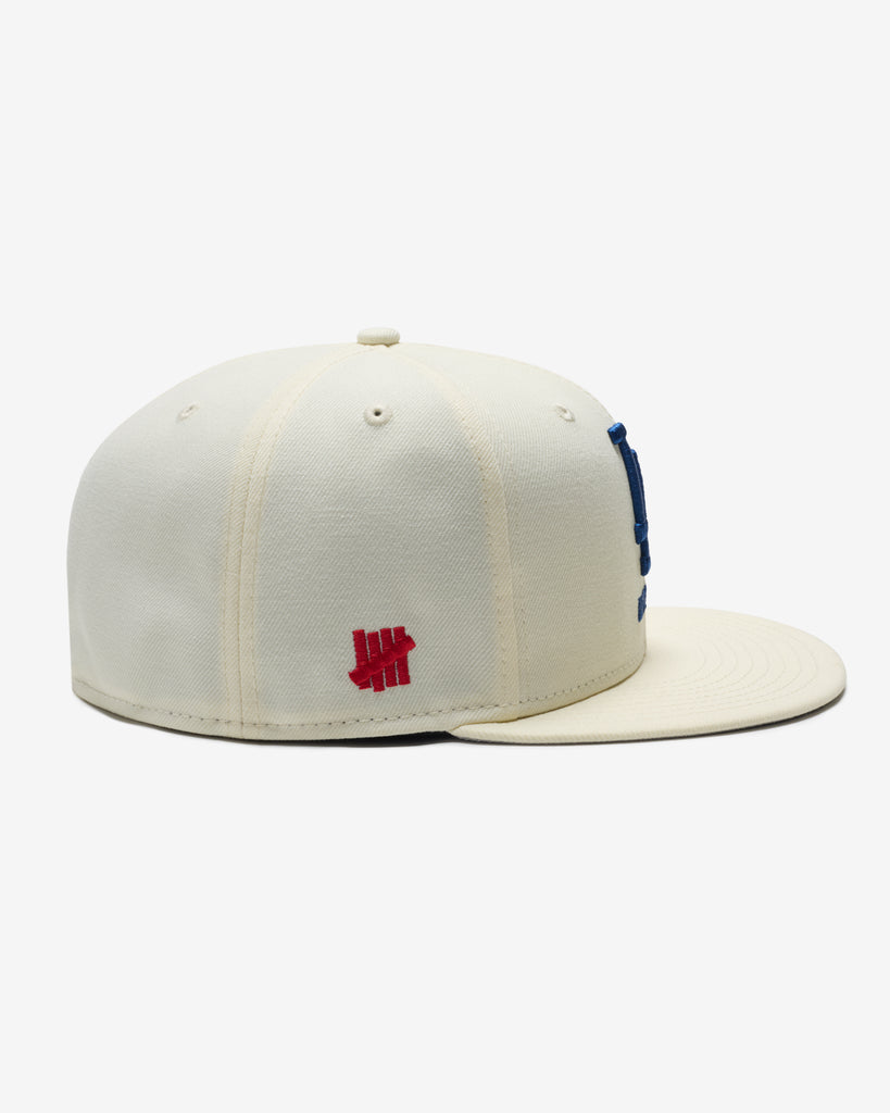 UNDEFEATED X NE X DODGERS BROOKLYN FITTED - CHROME