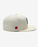 UNDEFEATED X NE X DODGERS BROOKLYN FITTED - CHROME