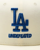 UNDEFEATED X NE X DODGERS BROOKLYN FITTED - CHROME