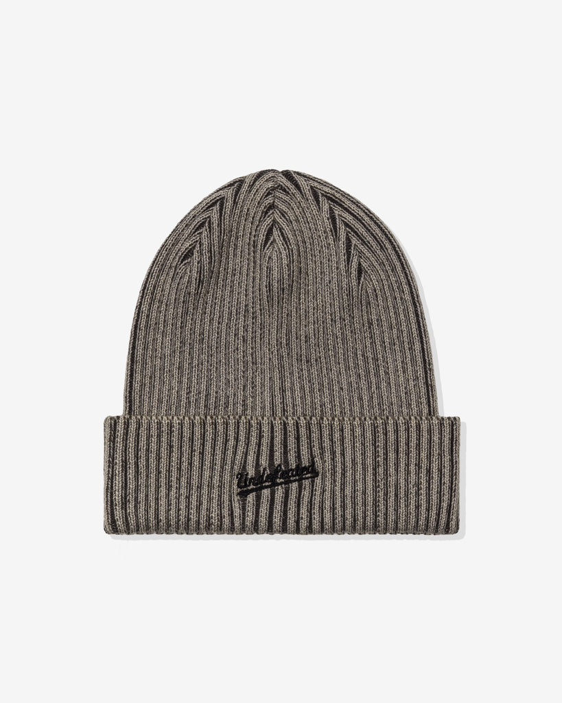 UNDEFEATED CUFFED RIB BEANIE - GREY