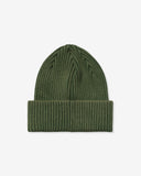 UNDEFEATED CUFFED RIB BEANIE - MOSS