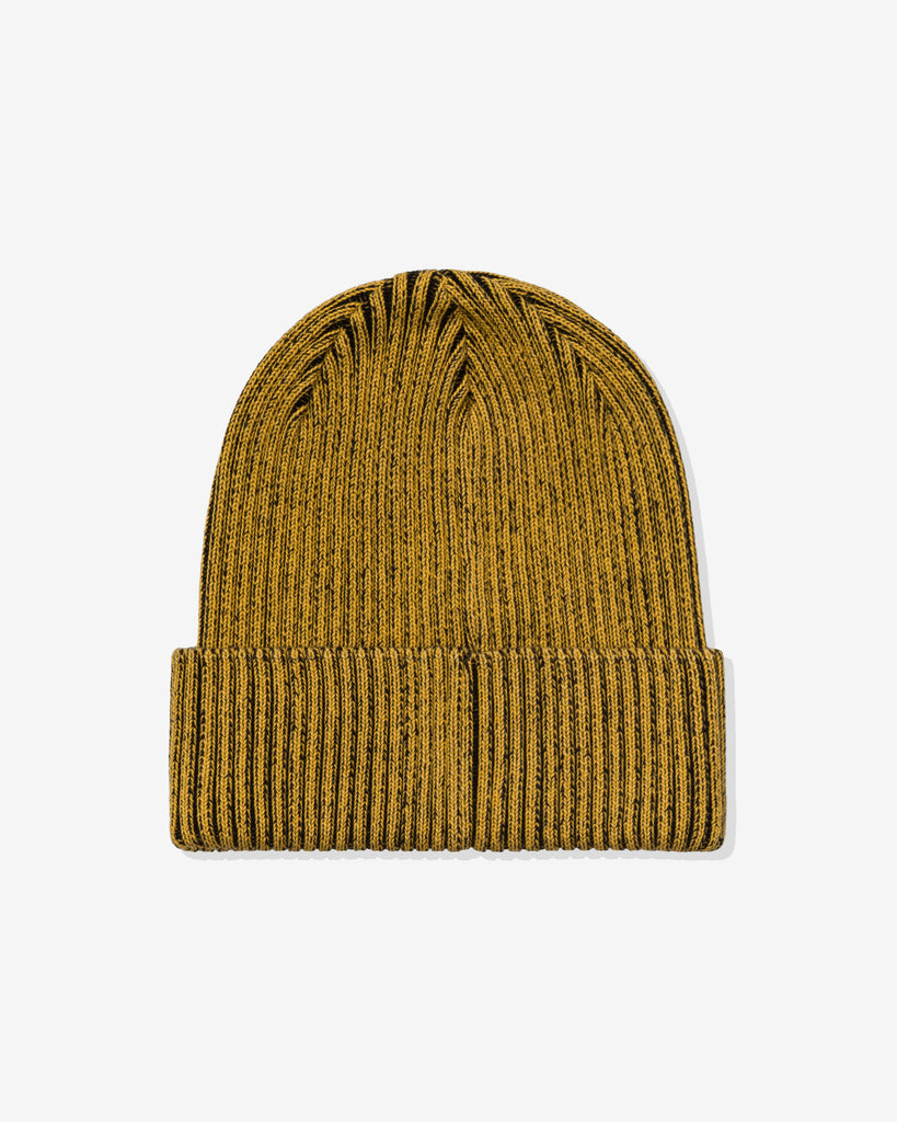 UNDEFEATED CUFFED RIB BEANIE - YELLOW