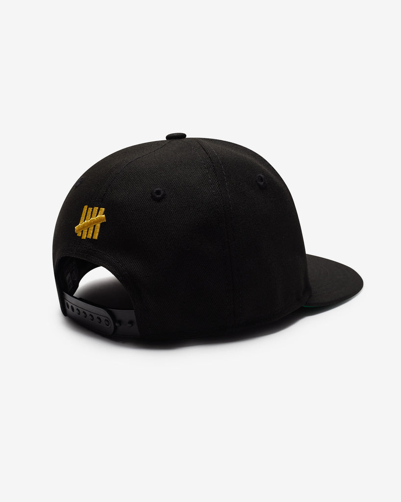 UNDEFEATED X NE BIG U SNAPBACK - BLACK