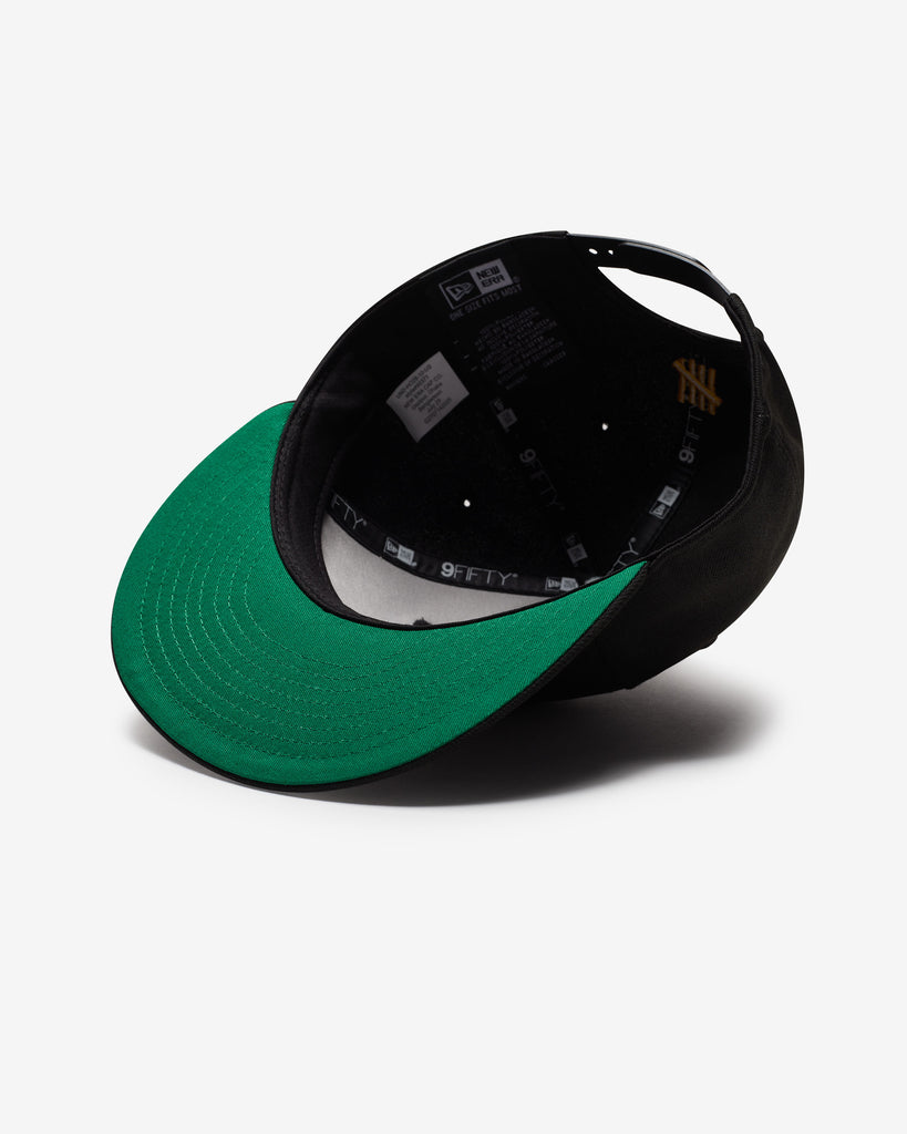 UNDEFEATED X NE BIG U SNAPBACK - BLACK