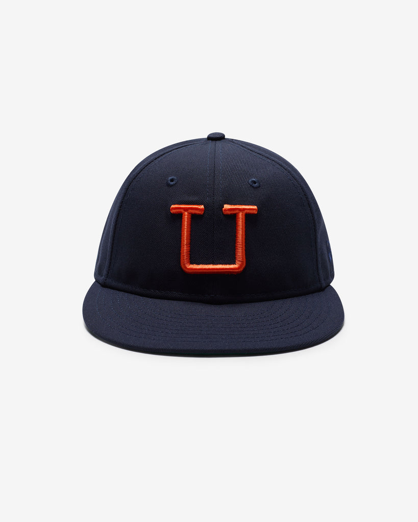 UNDEFEATED X NE BIG U SNAPBACK - NAVY