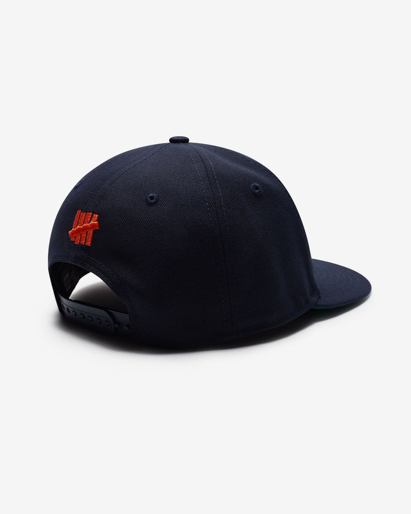 UNDEFEATED X NE BIG U SNAPBACK - NAVY