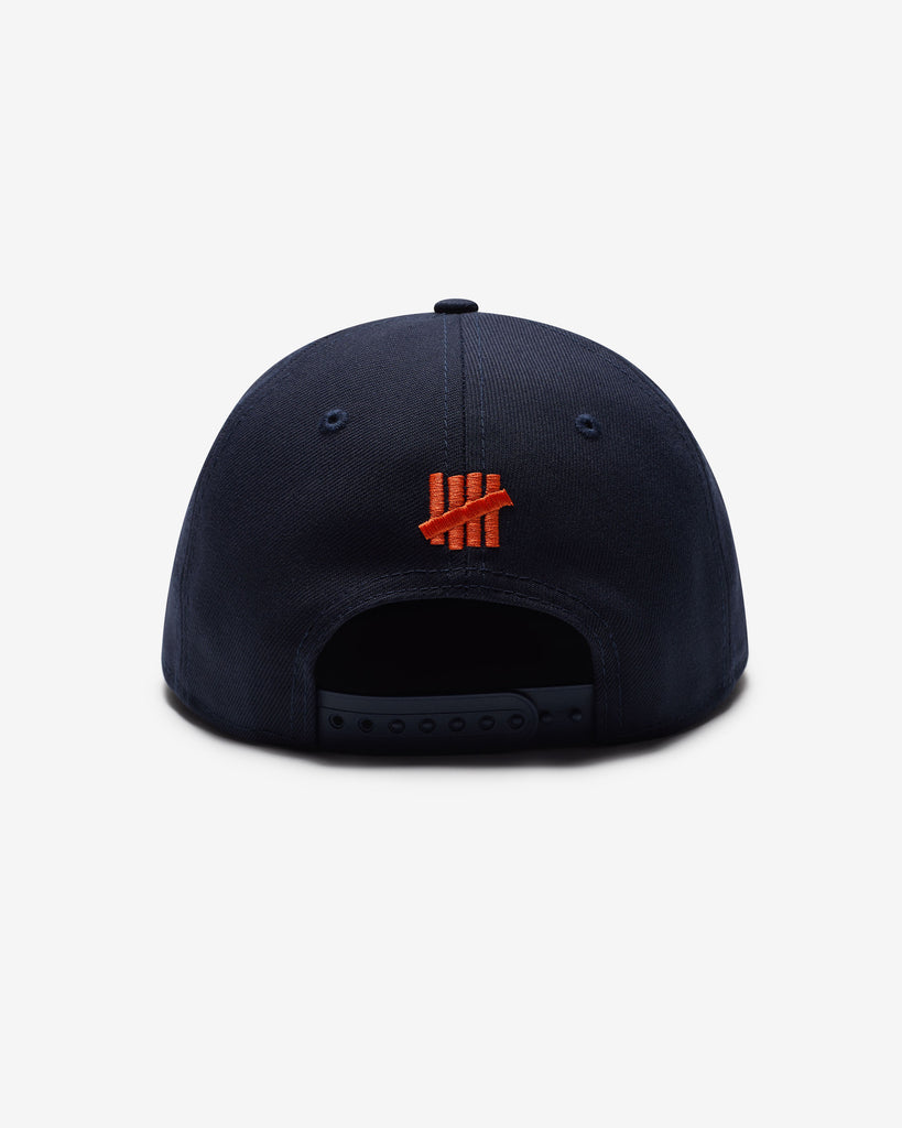 UNDEFEATED X NE BIG U SNAPBACK - NAVY