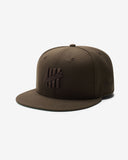 UNDEFEATED X NE MONOCHROME ICON FITTED - BROWN