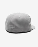 UNDEFEATED X NE MONOCHROME ICON FITTED - MEDIUM-GREY