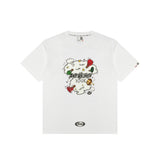 AAPE X FAIRTEX GRAPHIC PRINTED TEE WHITE