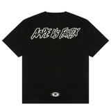 AAPE X FAIRTEX GRAPHIC PRINTED TEE BLACK