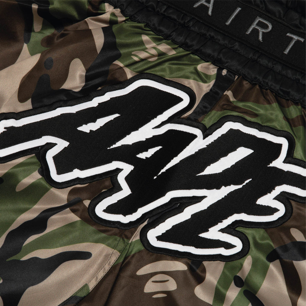 AAPE X FAIRTEX CAMO BOXING SHORTS