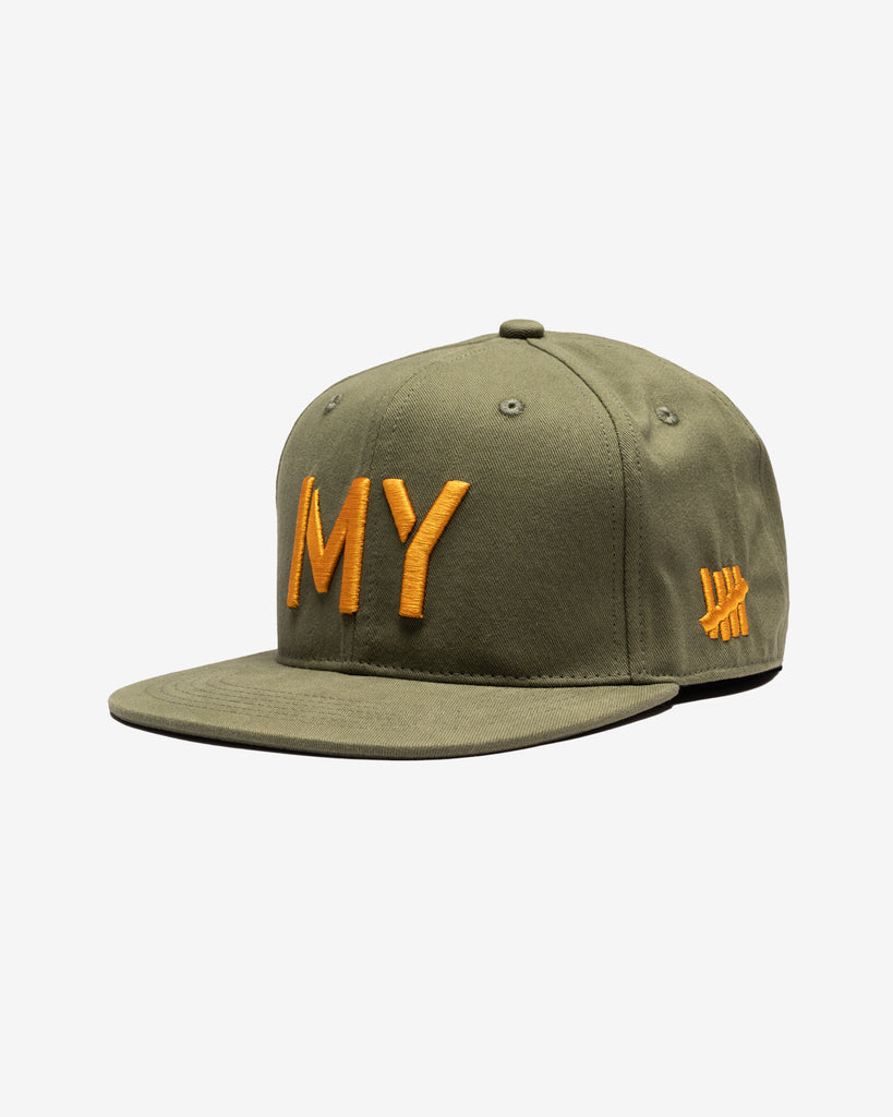 UNDEFEATED X SNEAKERLAH - MY CAP - OLIVE