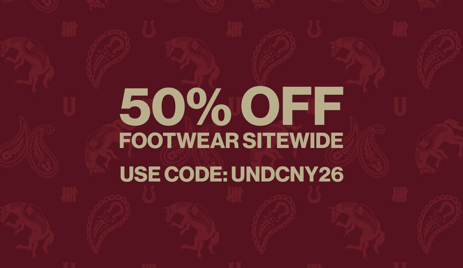 UNDEFEATED CHINESE NEW YEAR SALE